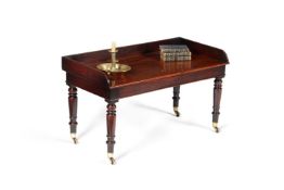 A Regency mahogany low table, circa 1815