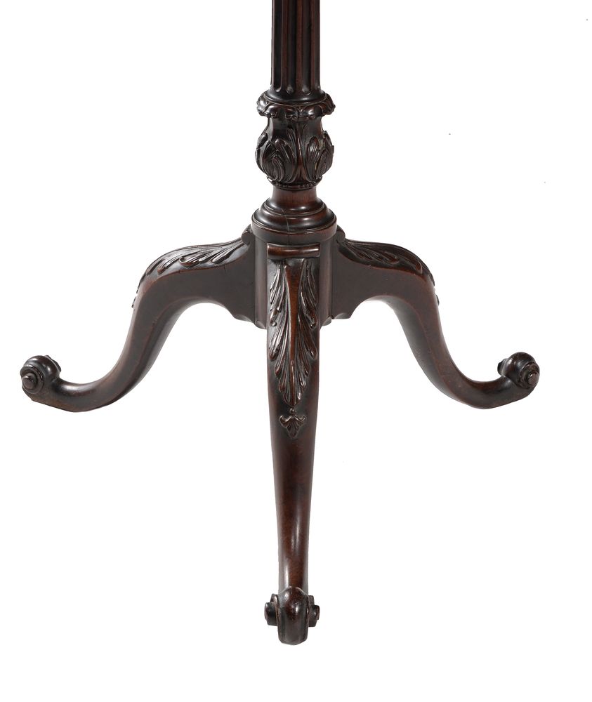 A George III mahogany candle stand, circa 1760 - Image 3 of 4