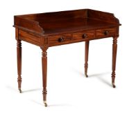 A Regency mahogany dressing table, attributed to Gillows, circa 1815