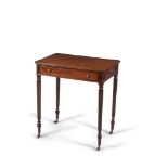 A Regency mahogany chamber table, attributed to Gillows, circa 1815