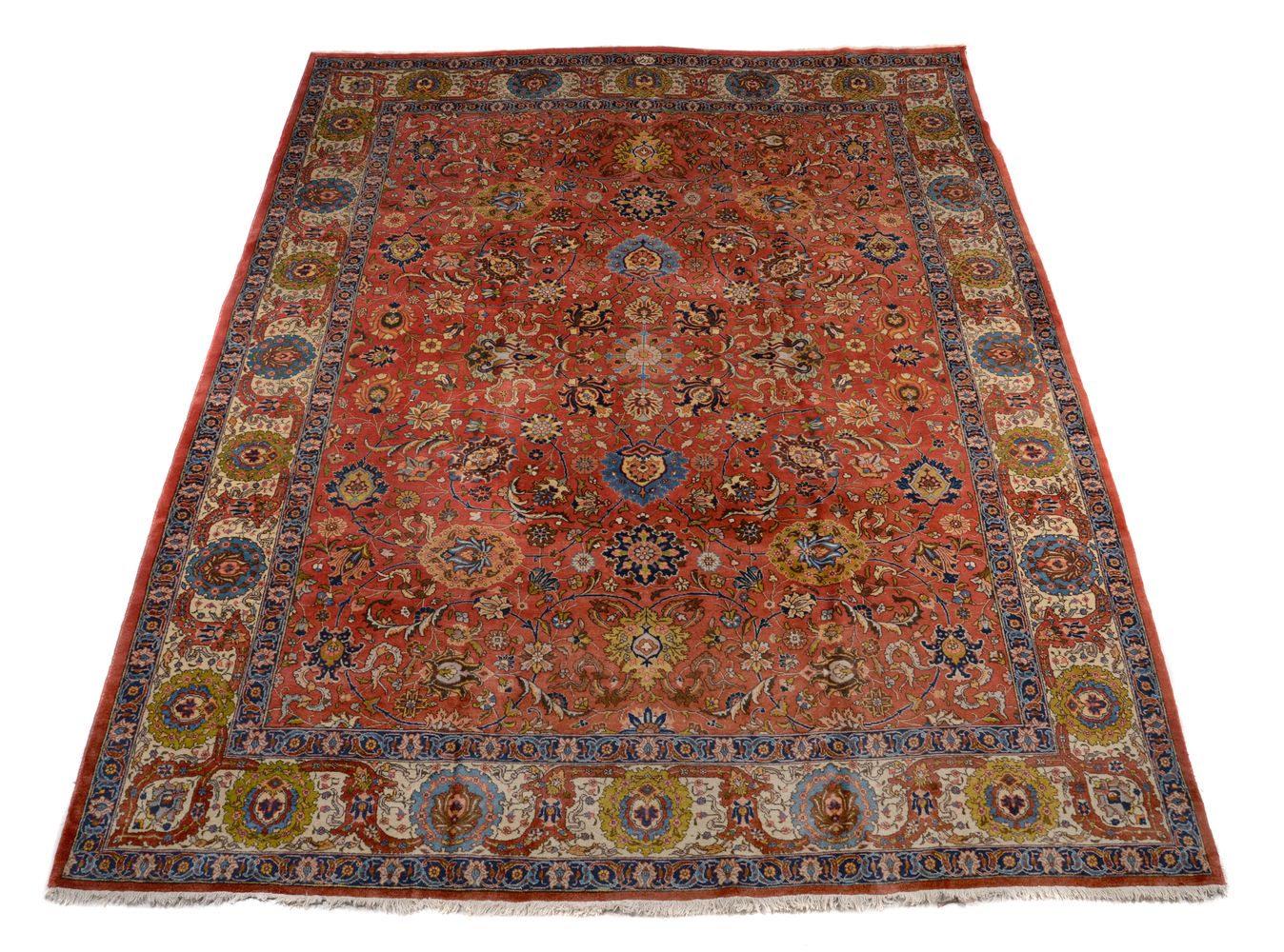 A Tabriz carpet
