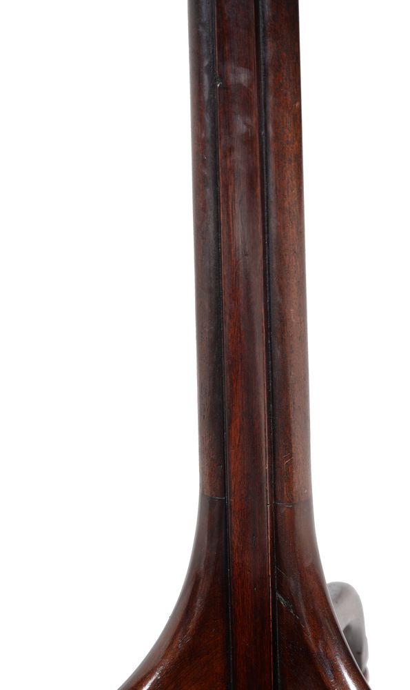 A George III mahogany and exotic hardwood pedestal table, circa 1770 - Image 4 of 4