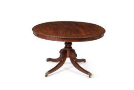 ϒ A Regency mahogany centre table, circa 1815