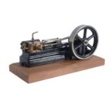 A model of a Stuart Turner S50 horizontal mill engine