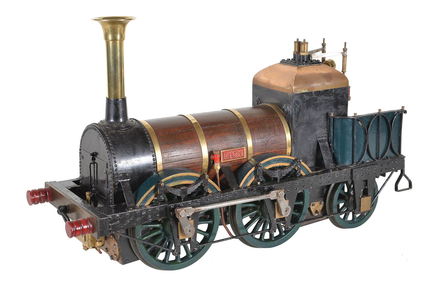 A well-engineered 5 inch gauge model of the 0-4-2 Liverpool and Manchester Railway tender locomotive - Image 2 of 6