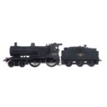 A 10mm scale gauge 1 model of a London Midland and Scottish 2P 4-4-0 tender locomotive No 40634