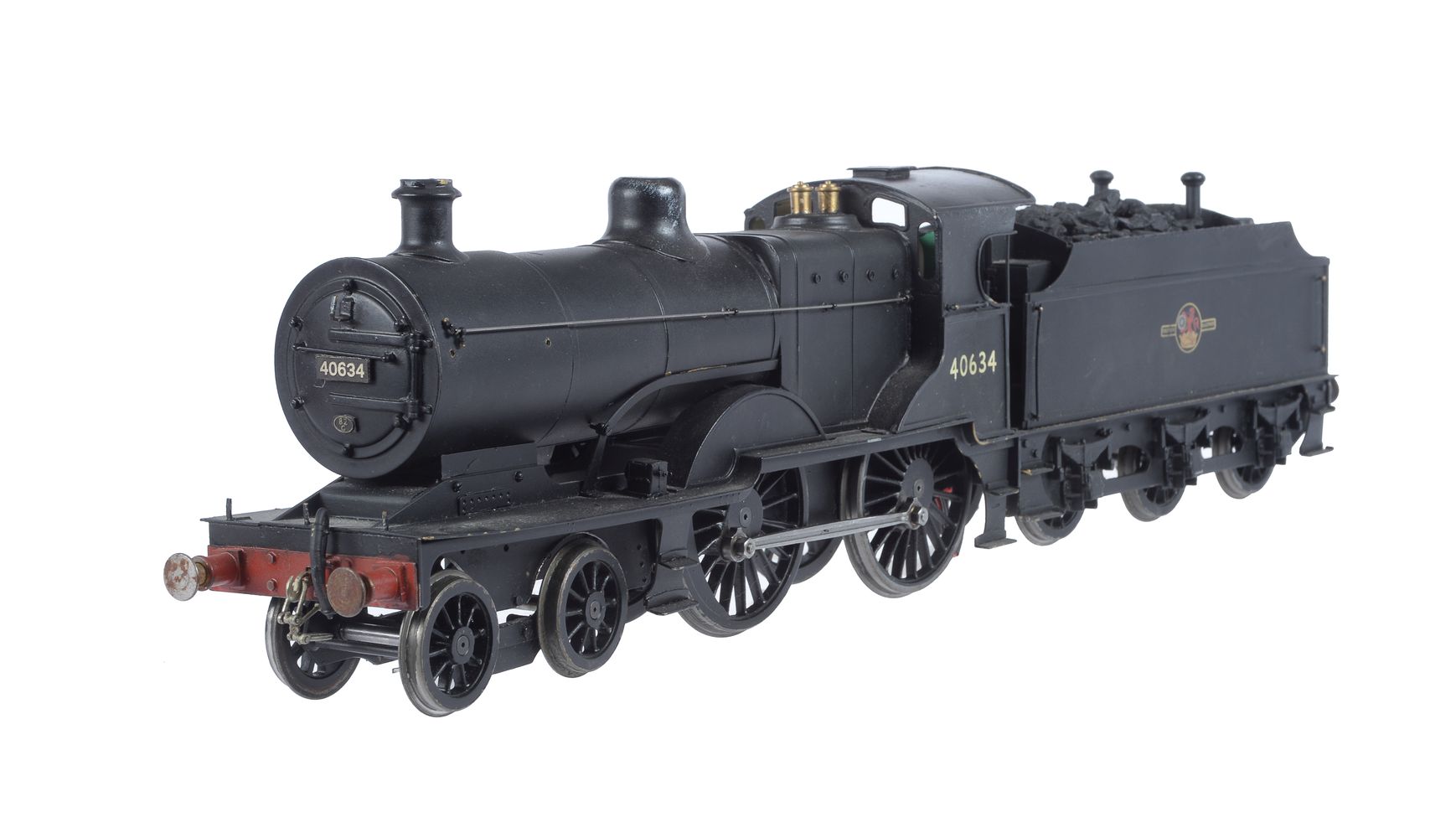 A 10mm scale gauge 1 model of a London Midland and Scottish 2P 4-4-0 tender locomotive No 40634 - Image 2 of 8