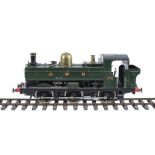 A well engineered 5 inch gauge model of a Great Western Railway pannier tank locomotive No 3799