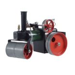 A Mamod SR1 live steam road roller