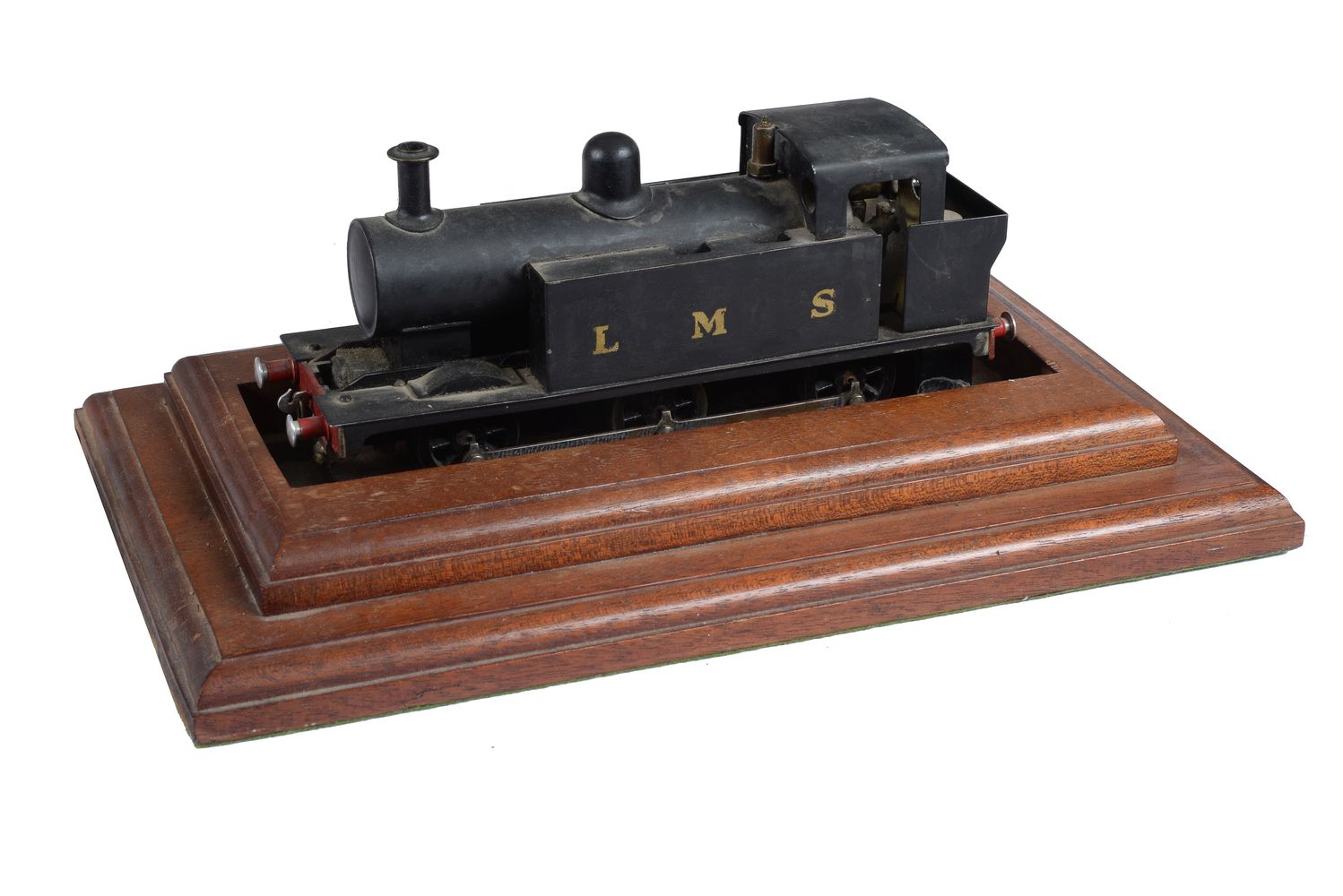 A live steam model of an 0 gauge 0-6-0 LMS side tank locomotive - Image 2 of 7