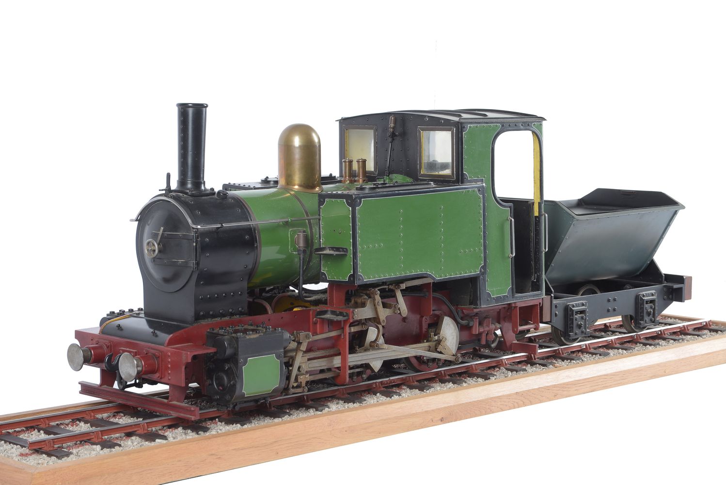 A well engineered 3 1/2 inch gauge model of a 0-6-0 narrow gauge locomotive - Image 2 of 6