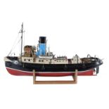 An exhibition standard model of the steam tug boat 'Imara'