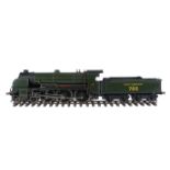 A 5 inch gauge model of the Southern Railway King Arthur Class 4-6-0 tender locomotive No 785 'Sir M