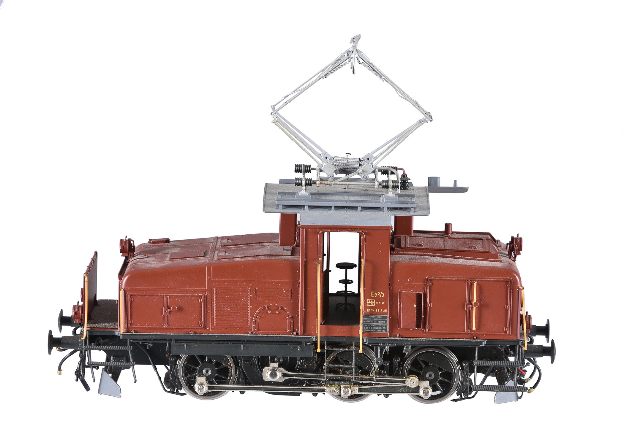 A Lombardi for Fulgurex Swiss SBB C six-coupled electric shunting locomotive No 16331 - Image 4 of 6