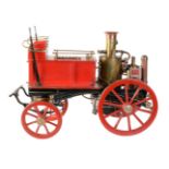 A well-engineered 2 inch scale model of a Shand Mason horse drawn fire engine