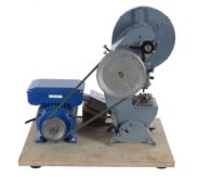 A well engineered model of a working power press