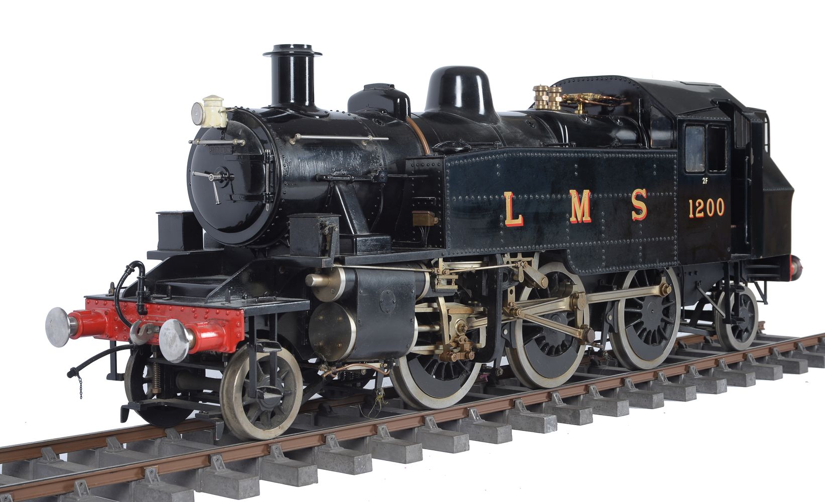 A well engineered 5 inch gauge model of a British Railways Class 2 side tank locomotive No 1200 - Image 2 of 7