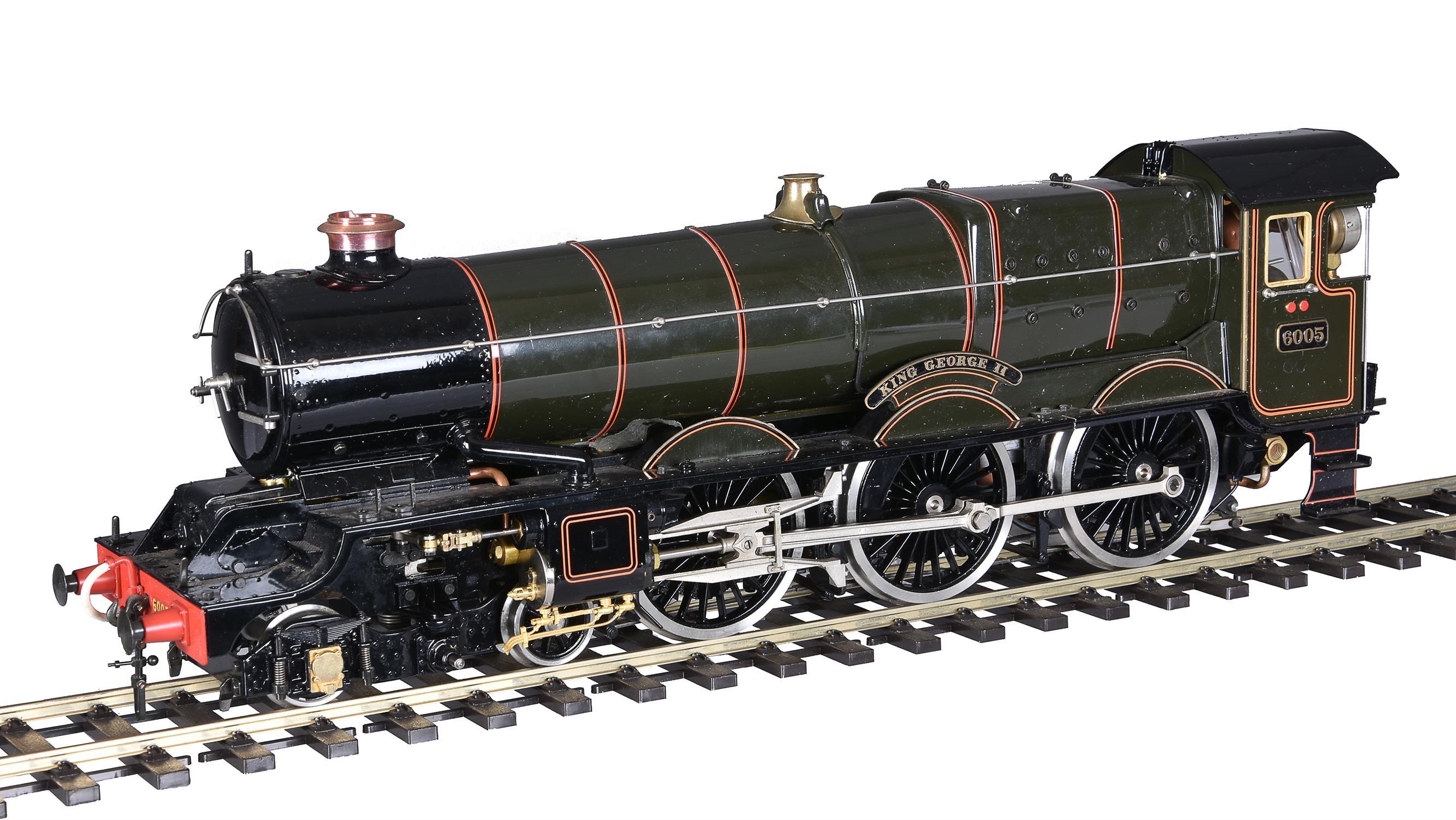 Great Western Railway King Class 4-6-0 tender locomotive No 6005 King George II - Image 7 of 10