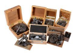 A collection of model engineering equipment