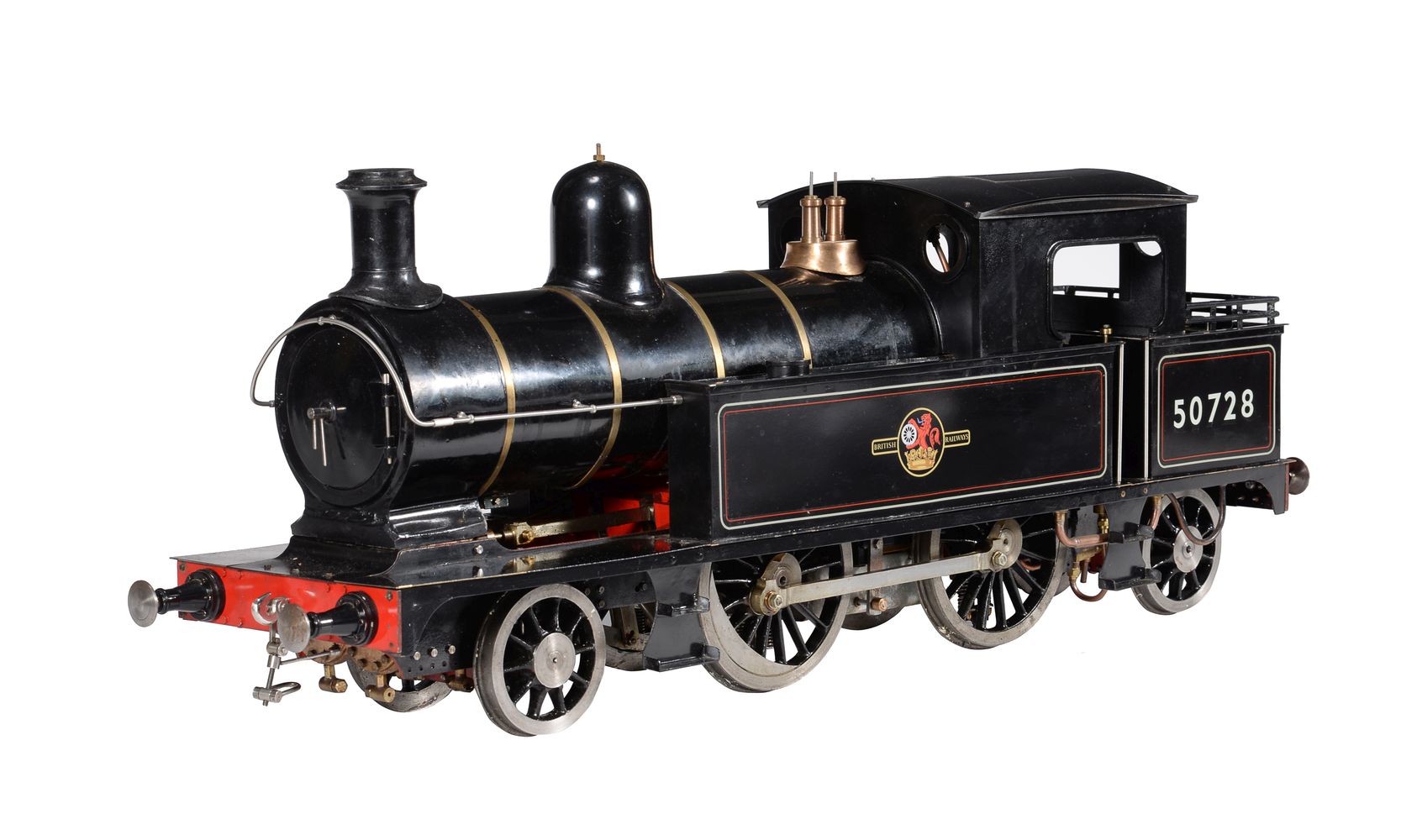 A well engineered 5 inch gauge model of a Lancashire and Yorkshire 2-4-2 side tank locomotive No 507 - Image 2 of 5