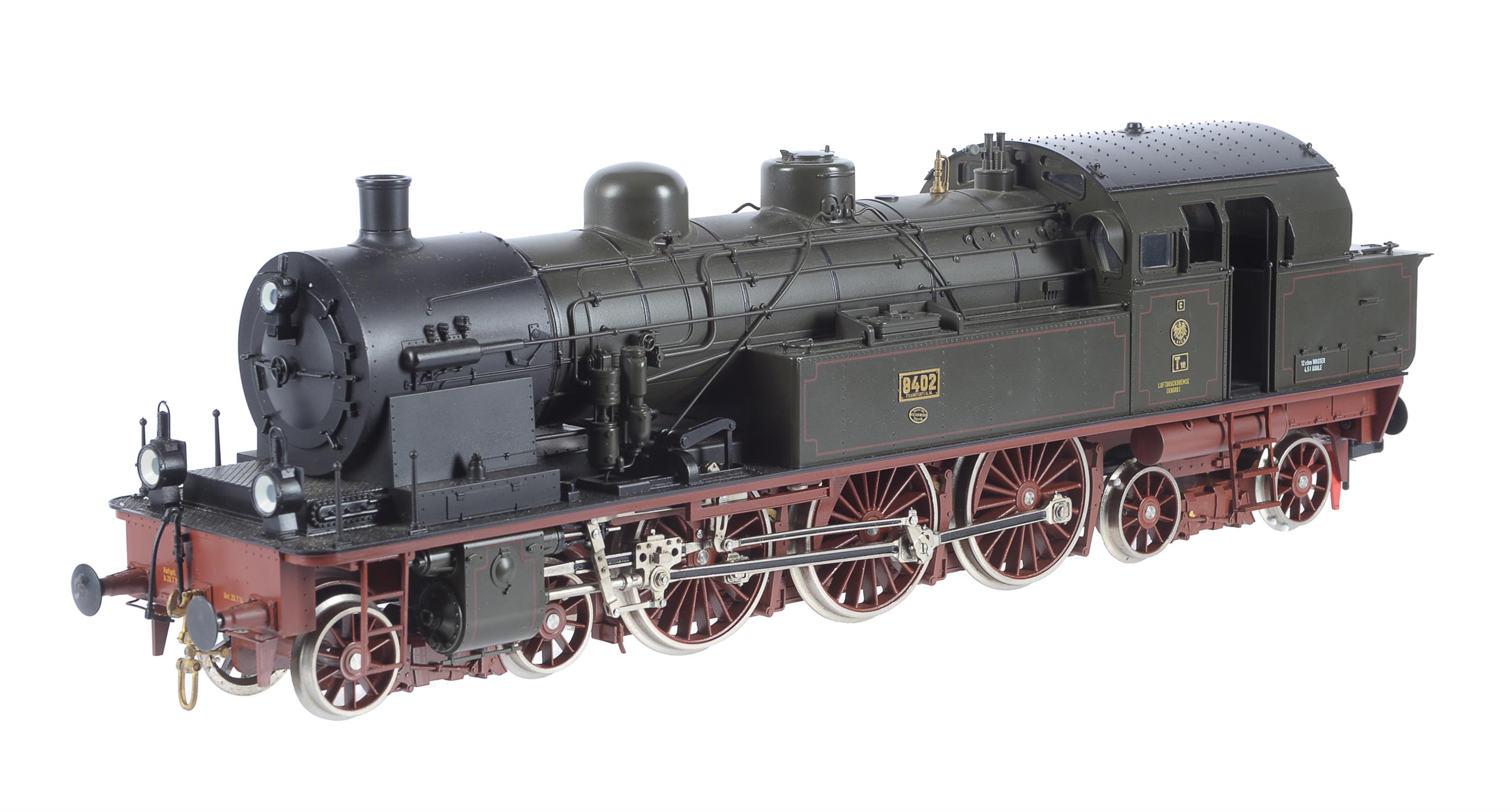 A gauge 1 Märklin model of a German 4-6-4 side tank locomotive No 8402 - Image 5 of 6