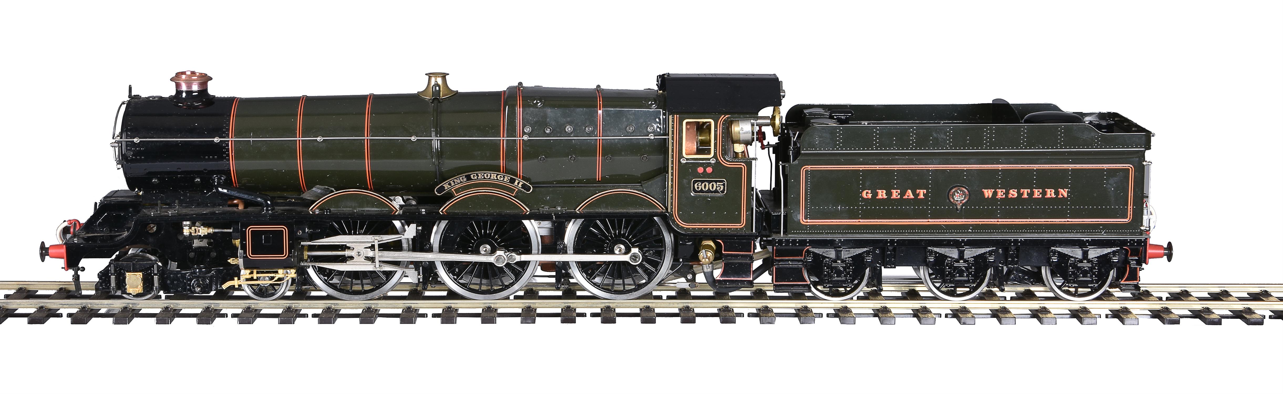 Great Western Railway King Class 4-6-0 tender locomotive No 6005 King George II - Image 6 of 10