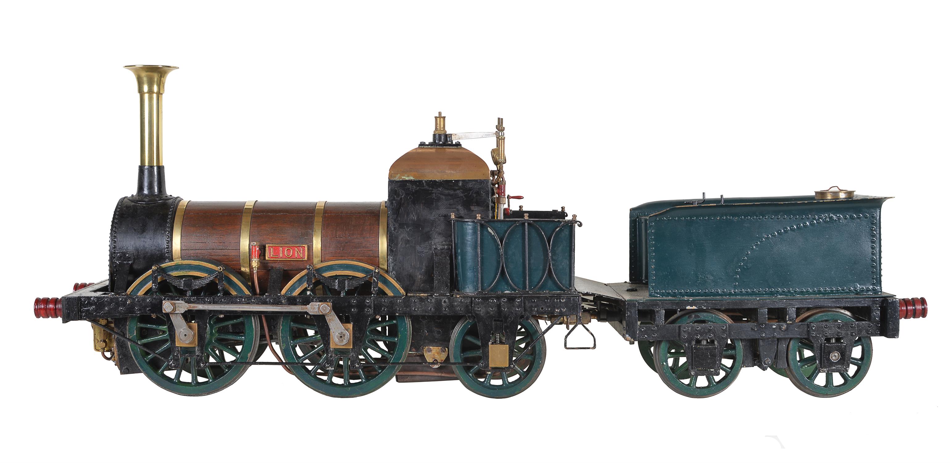 A well-engineered 5 inch gauge model of the 0-4-2 Liverpool and Manchester Railway tender locomotive - Image 4 of 6