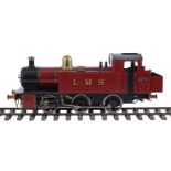 A well engineered 5 inch gauge model of a 0-6-0 side tank locomotive No 4972