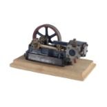 A well engineered model of a Stuart Turner 10H horizontal live steam engine