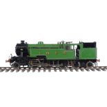 An exhibition standard 5 inch gauge model of a 2-6-4 Thompson Class L1 side tank locomotive