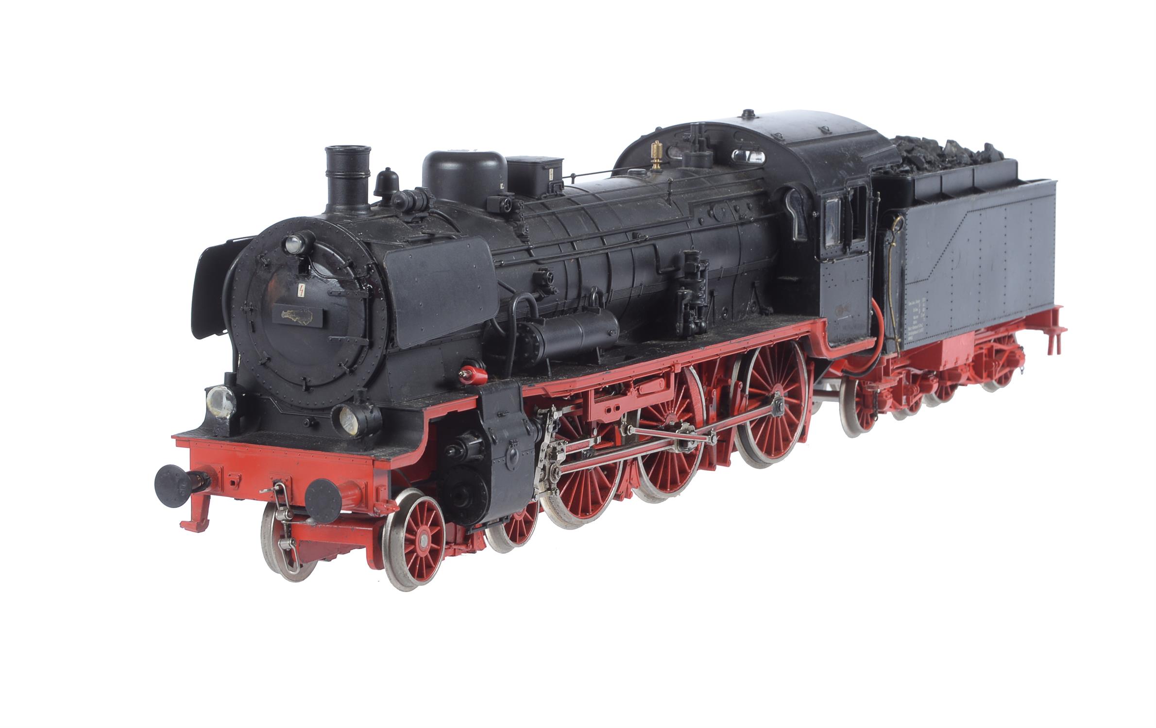 A 10mm scale gauge 1 Märklin model of a DB Prussian 4-6-0 P8 tender locomotive - Image 2 of 3