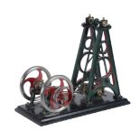 A well engineered 1/5th scale model of a French live steam engine by M' A de Polignac