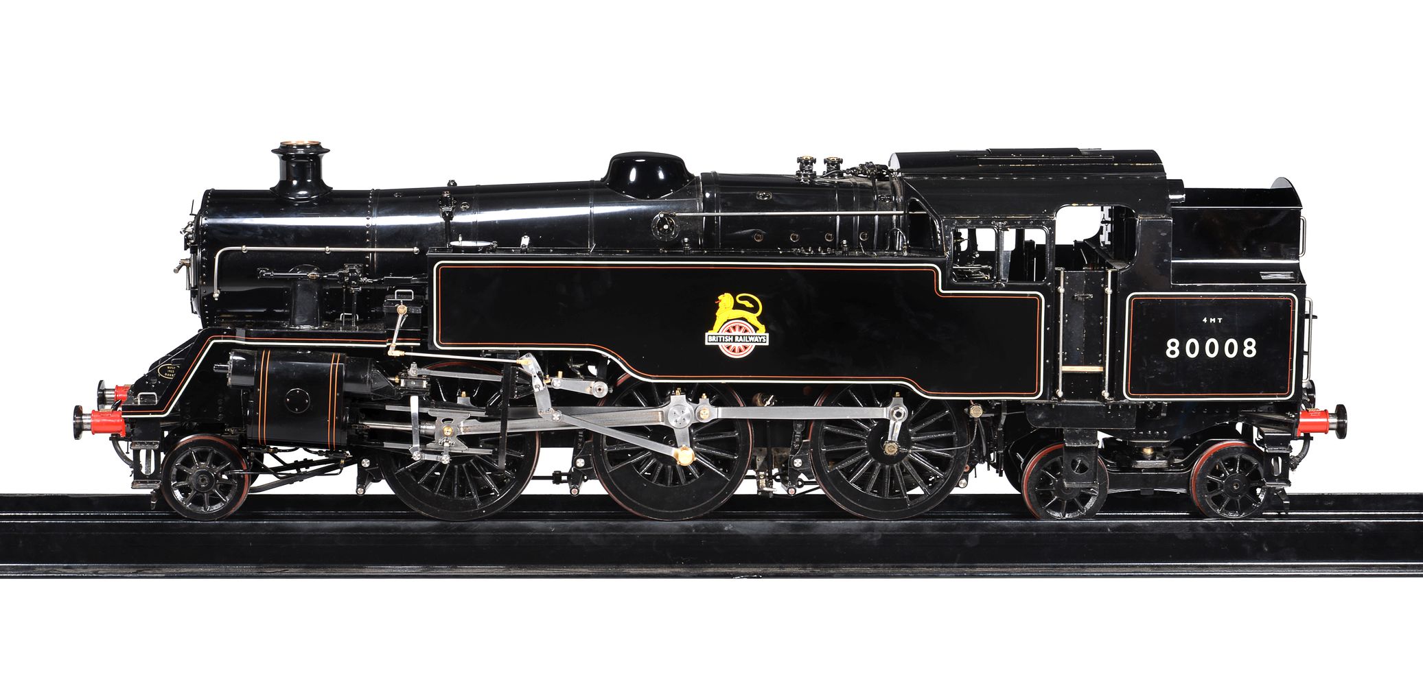 A fine exhibition standard model of a 7 1/4 inch gauge British Railways Class 4T 2-6-4 tank locomot