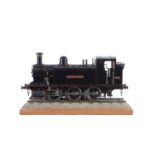 A well engineered 3 1/2 inch gauge model of a 0-6-0 side tank live steam locomotive