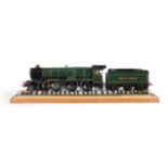 A well engineered 3 1/2 inch gauge model of a Great Western Railway 4-6-0 King Class tender locomoti