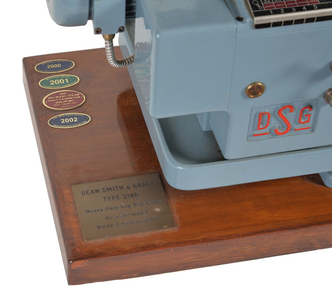 A very fine 1/5th scale exhibition model of a Dean Smith & Grace Heavy Duty Lathe - Image 3 of 3