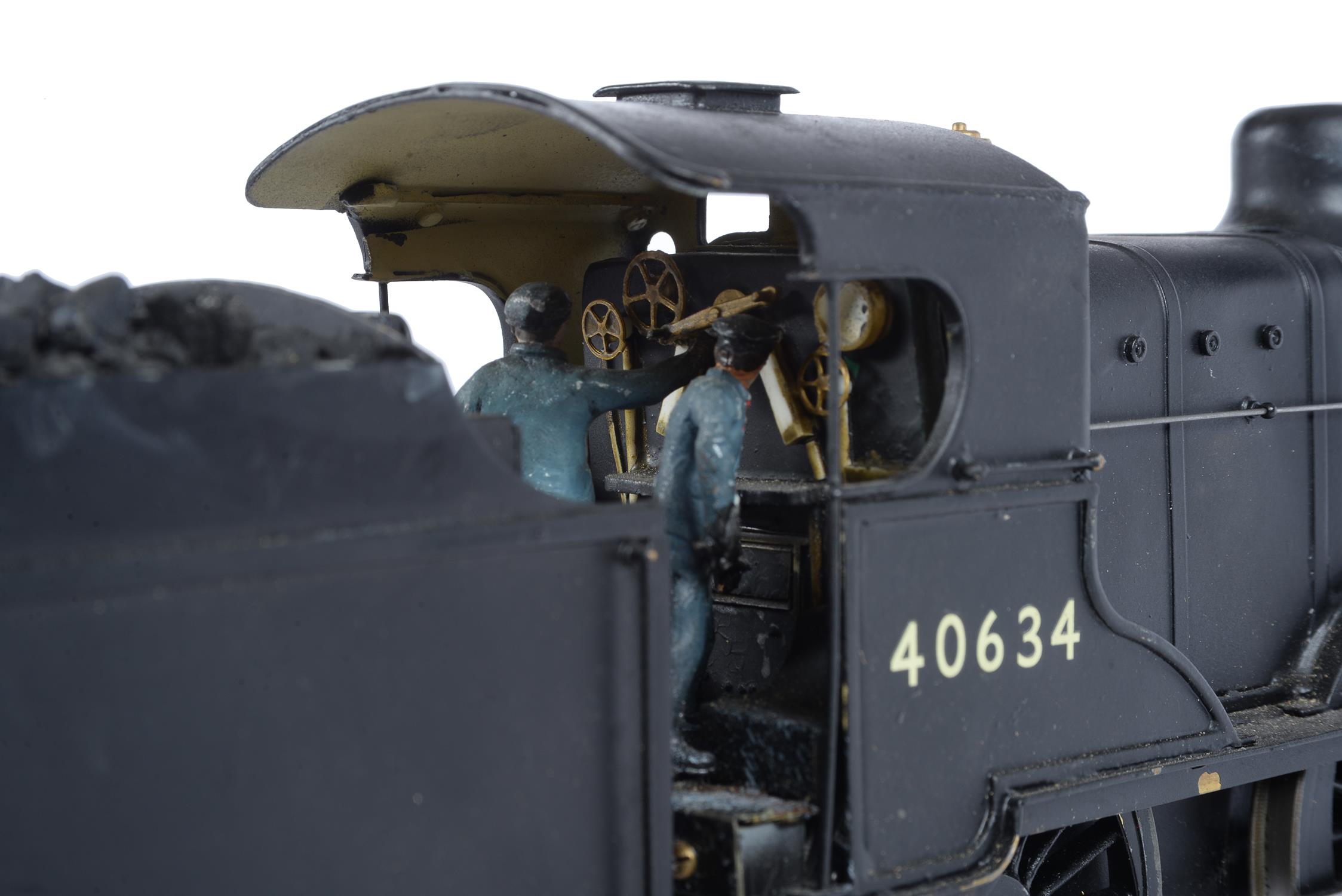A 10mm scale gauge 1 model of a London Midland and Scottish 2P 4-4-0 tender locomotive No 40634 - Image 8 of 8