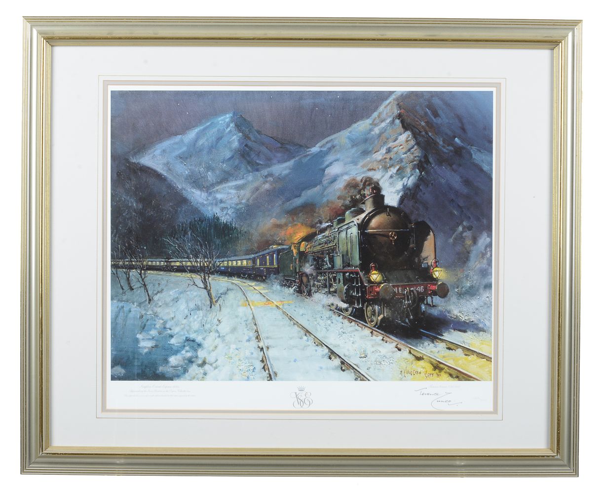 λ Terence Cuneo (British 1907 -1996) 'Simplon-Orient Express'