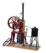 A well engineered model of a Rider Ericsson hot air pumping engine