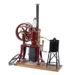 A well engineered model of a Rider Ericsson hot air pumping engine