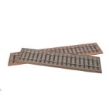 Two 5 inch gauge locomotive display tracks