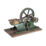 A vintage model of a horizontal mill/wall engine