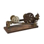 A rare portrait or medallion reduction lathe, Unsigned, mid 19th century