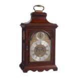 A George III mahogany table clock, unsigned, circa 1770