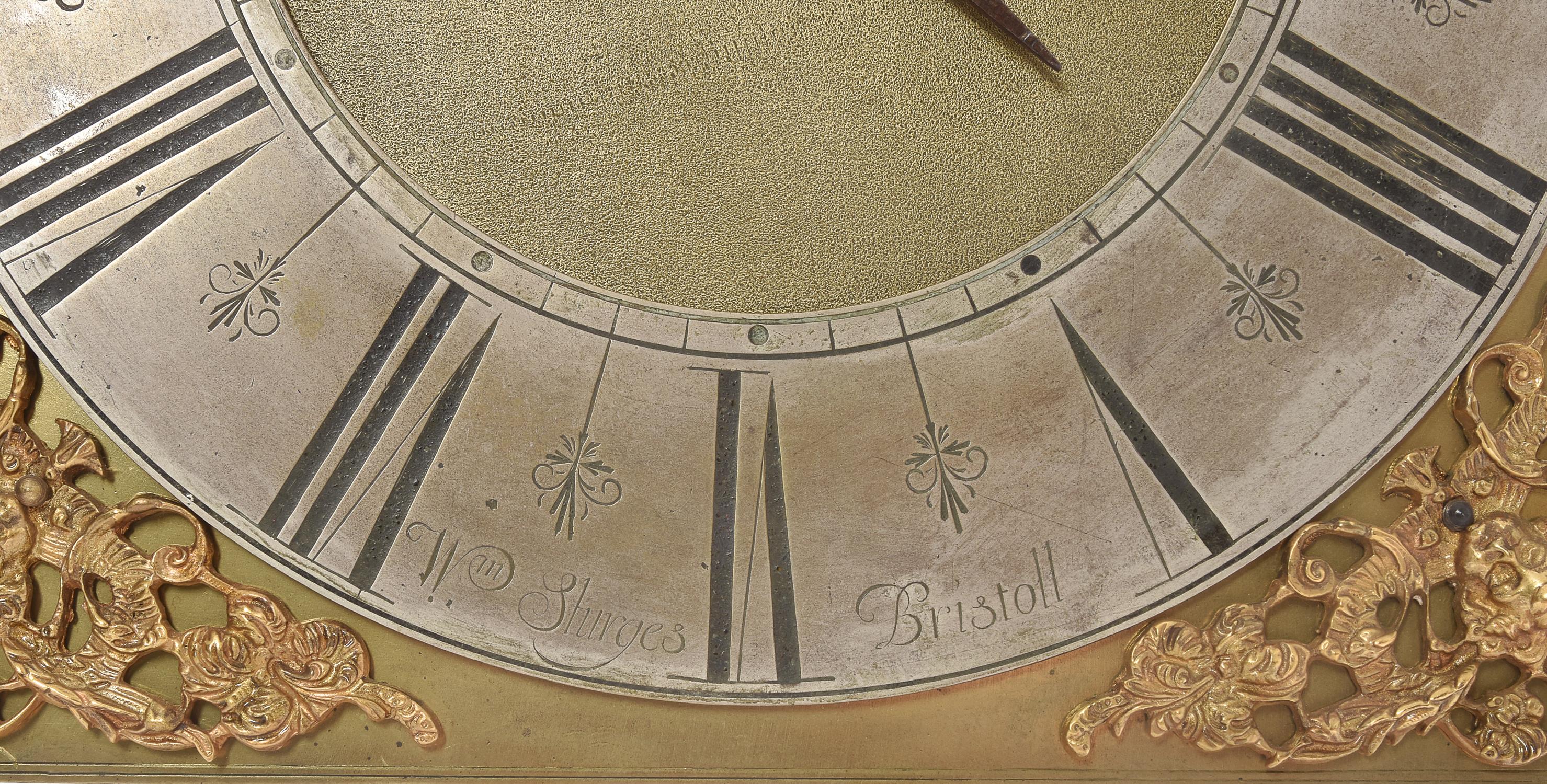 A rare William III key-wound thirty-hour longcase clock , William Sturges, Bristol, circa 1700 - Image 3 of 5