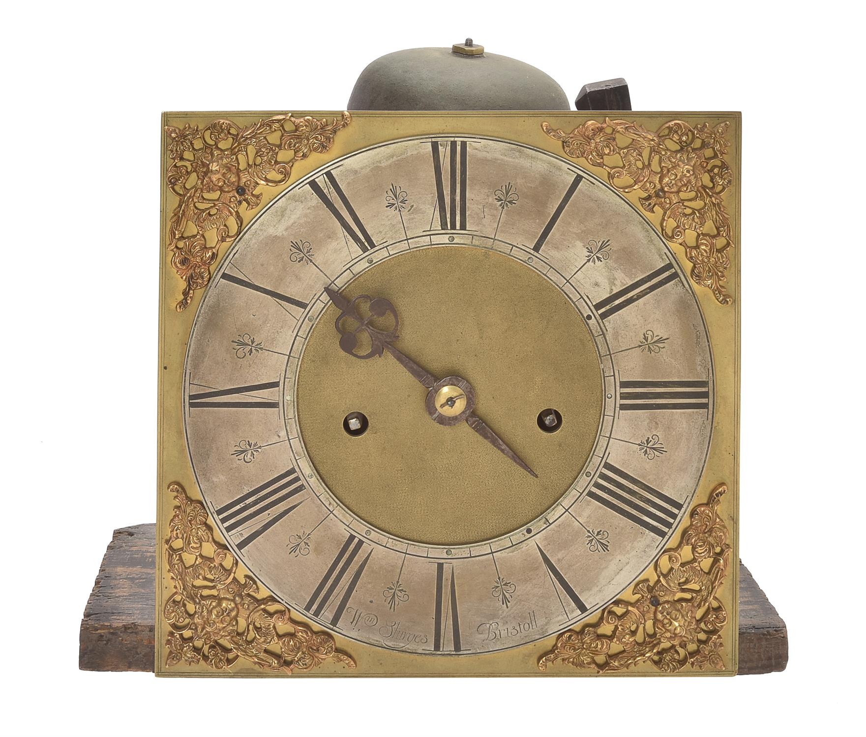 A rare William III key-wound thirty-hour longcase clock , William Sturges, Bristol, circa 1700 - Image 2 of 5