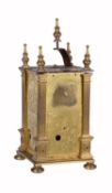 The remnants of a German Renaissance small table clock, D.M. and D., H., circa 1570