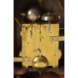 An impressive Regency brass inlaid mahogany quarter chiming table clock, Viner, London, circa 1820
