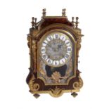 A French Louis XIV ormolu mounted tortoiseshell bracket clock , Antoine Gaudron, Paris, circa 1700