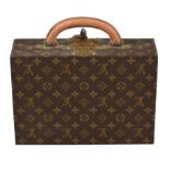 Louis Vuitton, a monogrammed jewellery case